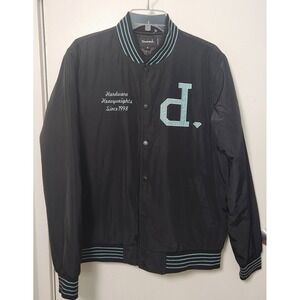 Diamond Supply‎ Co Un Polo Varsity Bomber Jacket Hardware Heavyweight Quilted